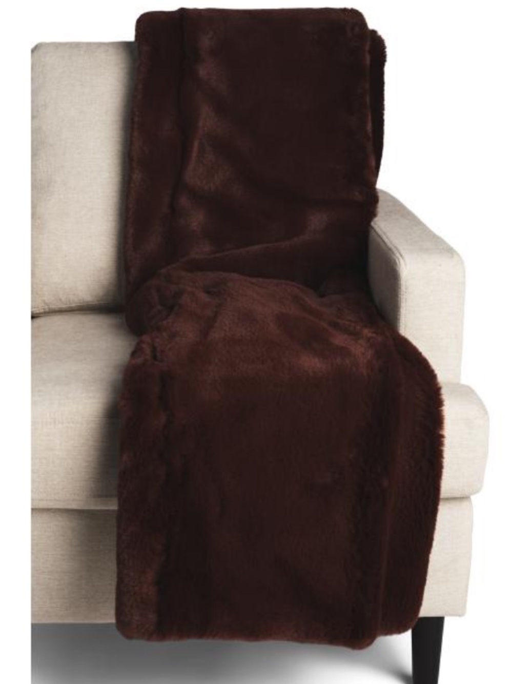 RACHEL RACHEL ROY Faux Fur Throw